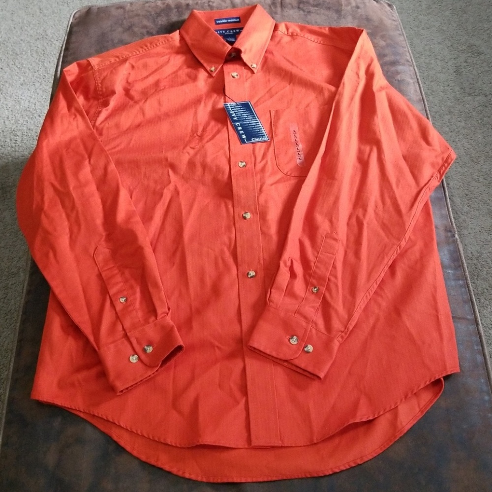 Ivy Crew Classics Men's Button Down Large Shirt